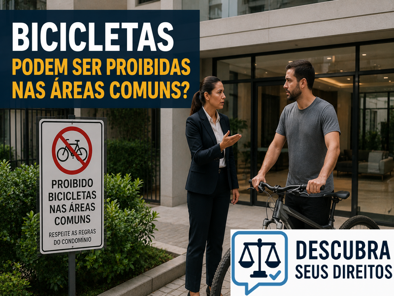 Bicicletas podem ser proibidas nas áreas comuns? — Entenda quando o condomínio pode estabelecer restrições e quais são os direitos dos moradores
