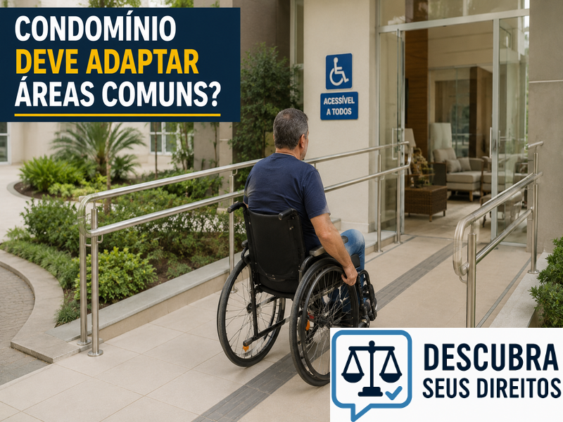 Condomínio deve adaptar áreas comuns? — Entenda quando a acessibilidade é obrigatória e quais são os direitos dos moradores