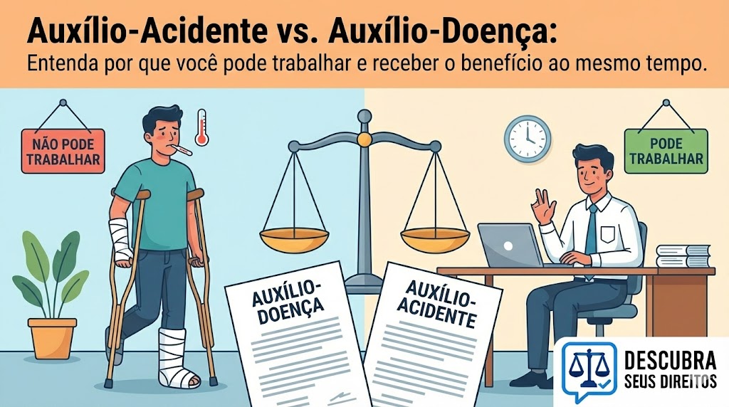 Auxílio-Acidente vs. Auxílio-Doença: Diferenças Cruciais e Implicações para o Trabalhador