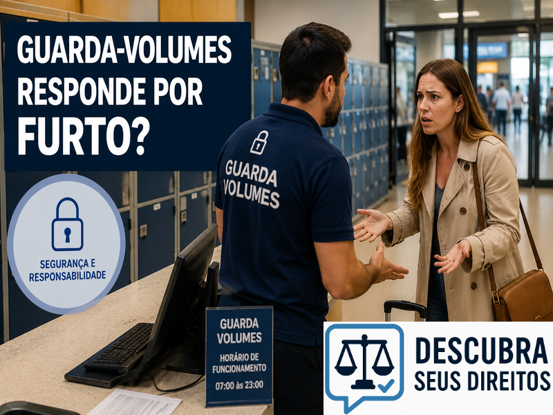 Guarda-volumes responde por furto? — Entenda quando o estabelecimento pode ser responsabilizado pelos bens do consumidor