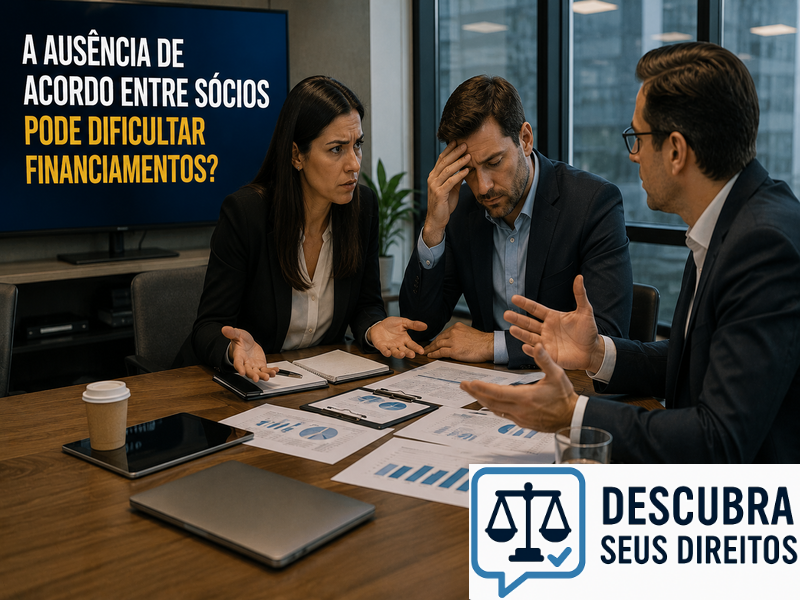 A ausência de acordo entre sócios pode dificultar financiamentos? — Entenda como a falta de regras claras pode impactar o acesso ao crédito