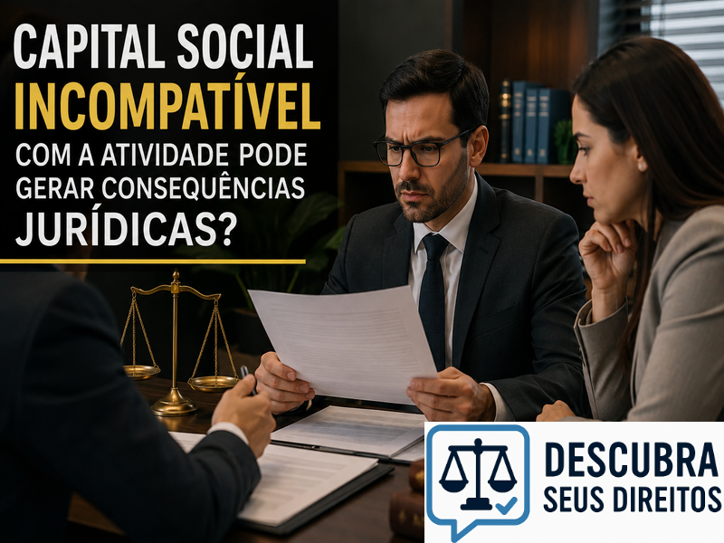 Capital social incompatível com a atividade pode gerar consequências jurídicas? — Entenda quando a estrutura patrimonial da empresa pode exigir revisão