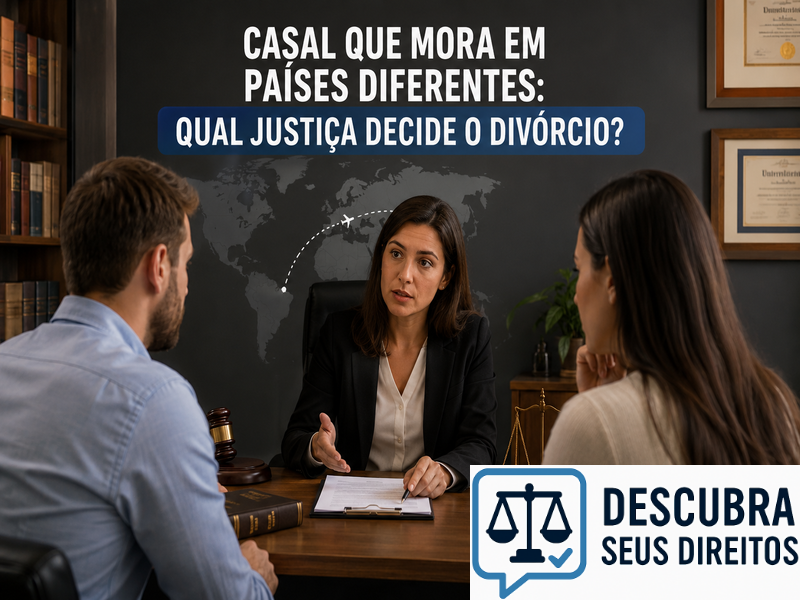 Casal que mora em países diferentes: qual Justiça decide o divórcio? — Entenda como é definida a competência nos divórcios internacionais