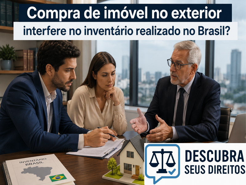 Compra de imóvel no exterior interfere no inventário realizado no Brasil? — Entenda quando os bens localizados fora do país podem influenciar a sucessão