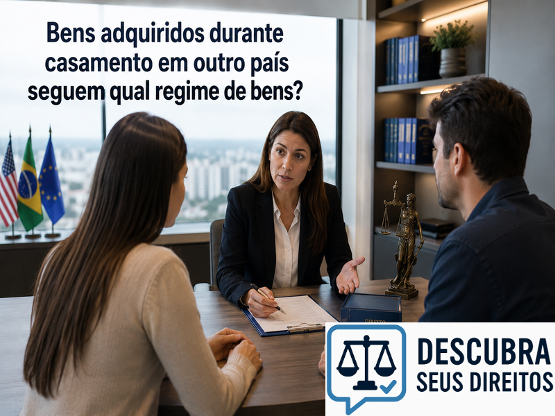 Bens adquiridos durante casamento em outro país seguem qual regime de bens? — Entenda como a legislação pode influenciar a divisão do patrimônio internacional