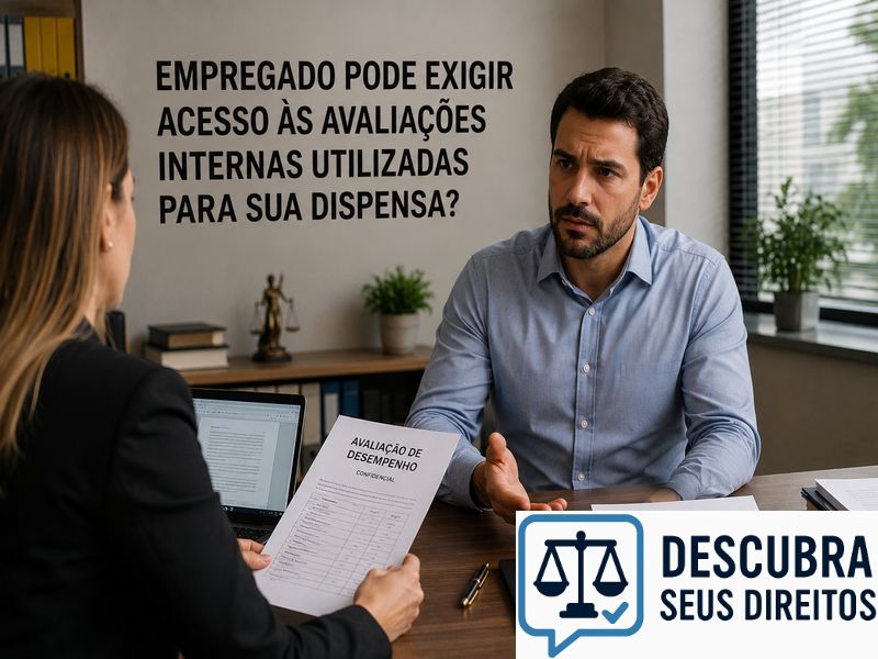 Empregado pode exigir acesso às avaliações internas utilizadas para sua dispensa? — Entenda quando documentos internos podem ser relevantes em uma demissão