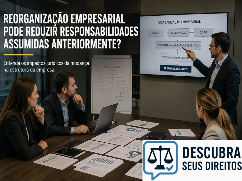 Reorganização empresarial pode reduzir responsabilidades assumidas anteriormente? — Entenda quando mudanças na estrutura da empresa afetam obrigações já existentes