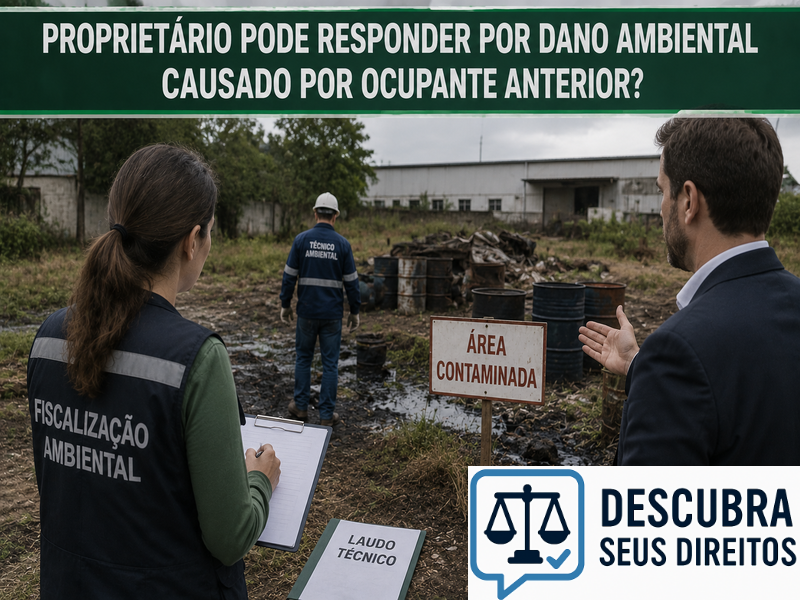 Proprietário pode responder por dano ambiental causado por ocupante anterior? — Entenda quando o atual proprietário pode assumir obrigações relacionadas a passivos ambientais
