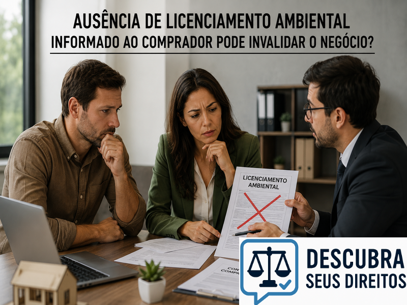 Ausência de licenciamento ambiental informado ao comprador pode invalidar o negócio? — Entenda quando a falta de informação sobre a regularidade ambiental pode gerar consequências jurídicas