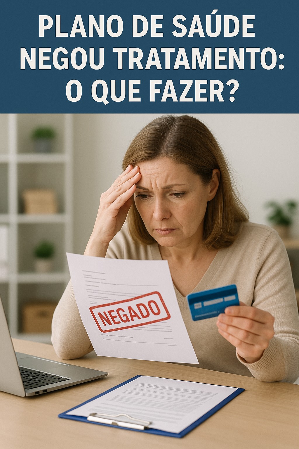 Plano de saúde negou tratamento: o que fazer?