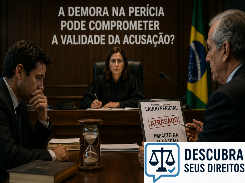A demora na perícia pode comprometer a validade da acusação?