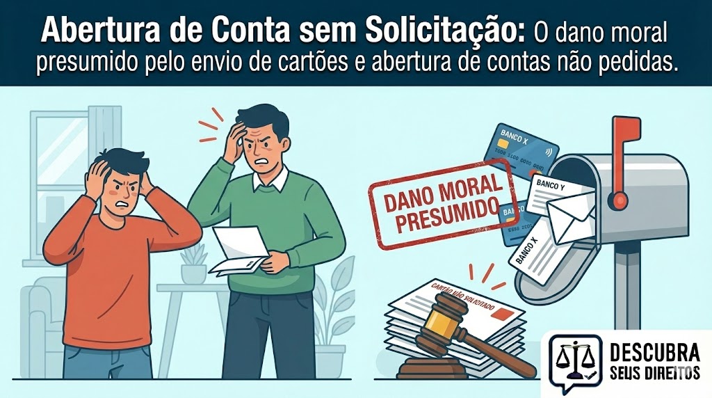 Abertura de Conta sem Solicitação: Dano Moral Presumido e a Responsabilidade das Instituições Financeiras