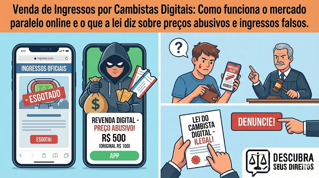 Venda de Ingressos por Cambistas Digitais: Responsabilidade das Plataformas de Revenda e Proteção ao Consumidor