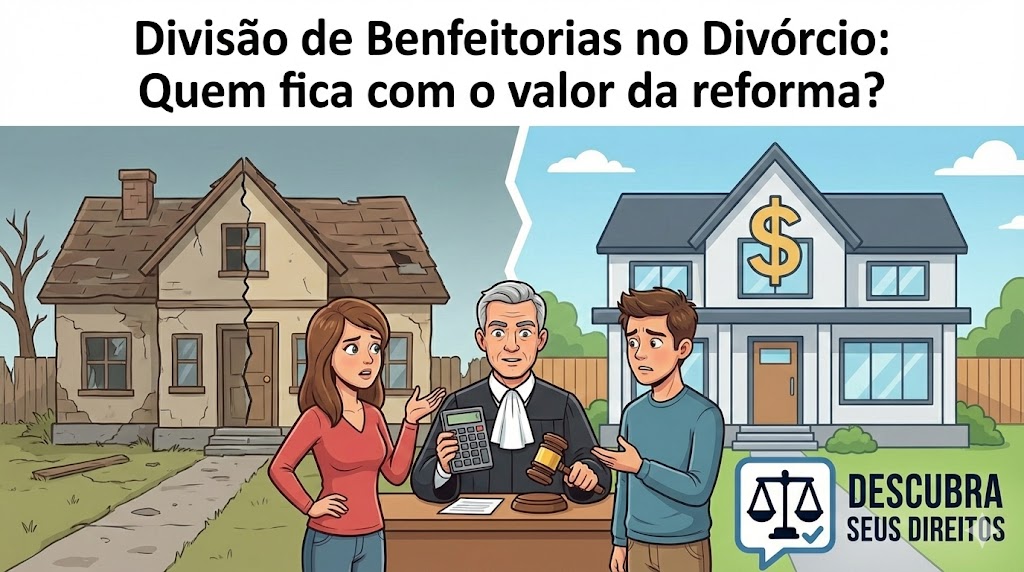 Divisão de Benfeitorias no Divórcio
