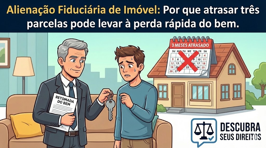 Alienação Fiduciária de Imóvel: por que o risco de perda do bem é tão rápido
