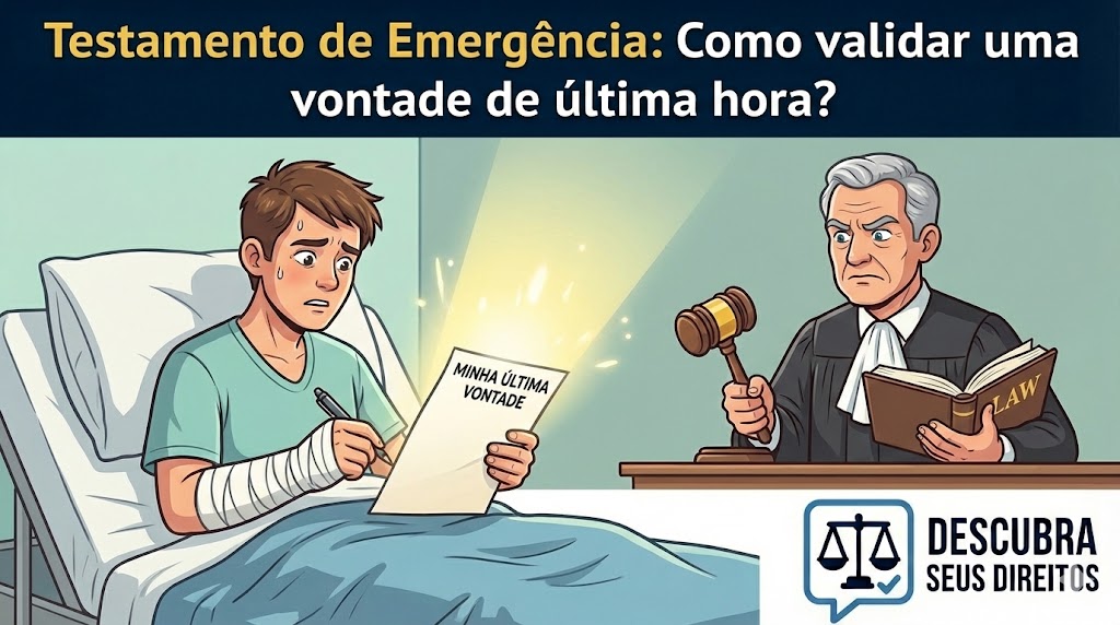 Testamento de Emergência: quando a última vontade pode valer mesmo sem formalidades
