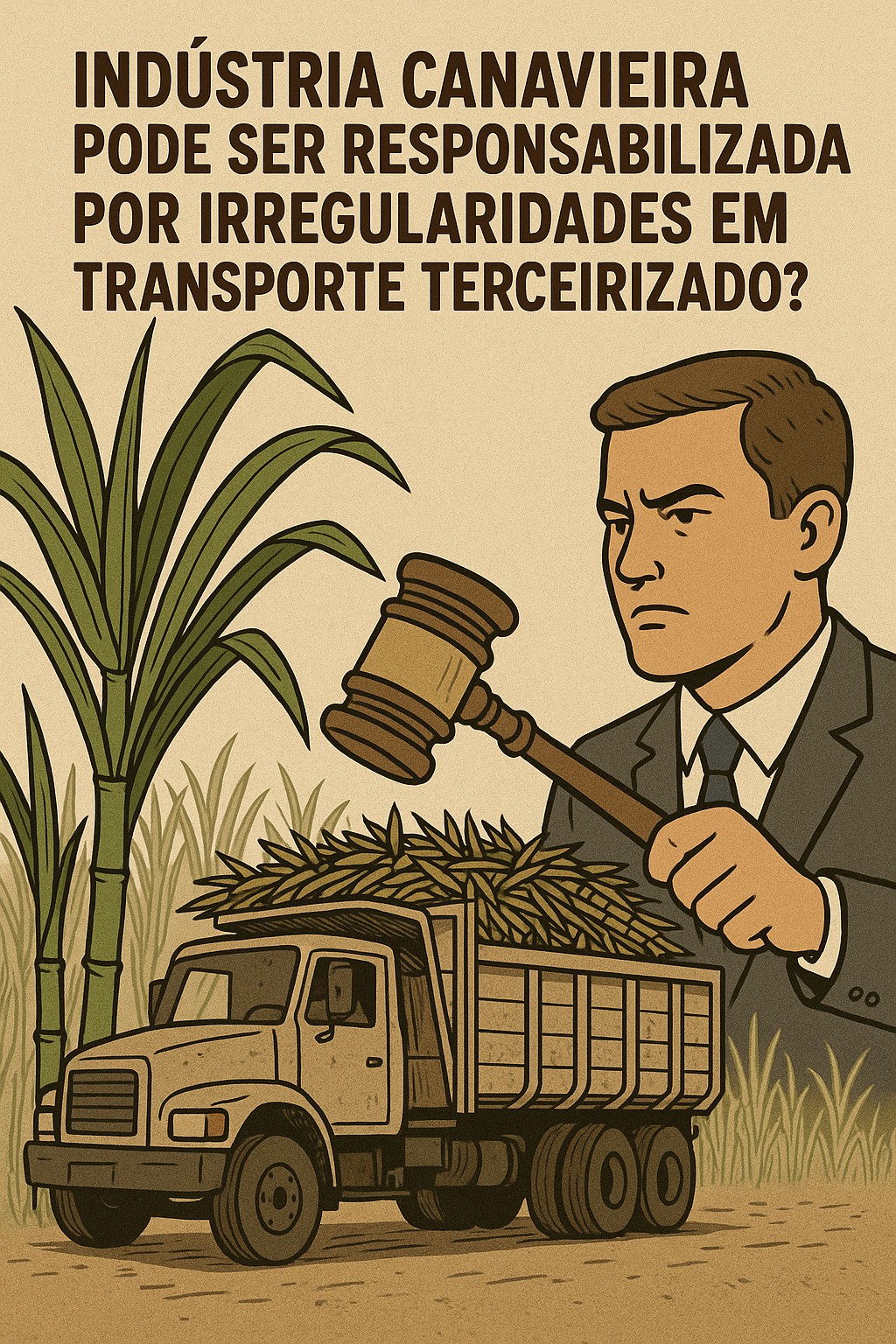 Indústria canavieira pode ser responsabilizada por irregularidades em transporte terceirizado?