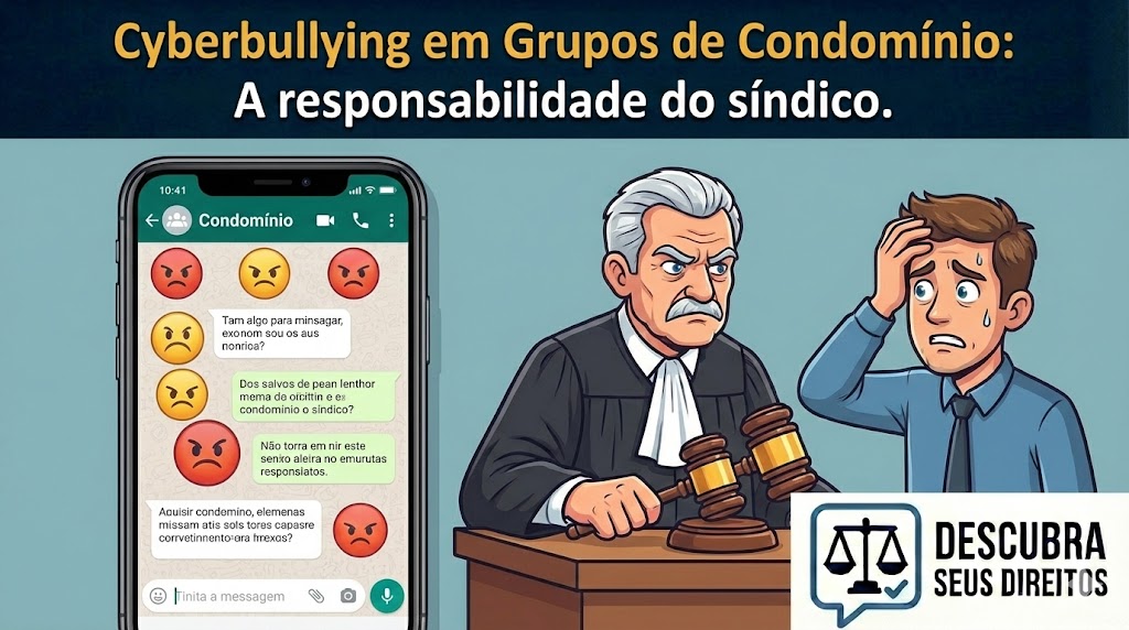 Cyberbullying em Grupos de Condomínio: síndico e moderadores podem ser responsabilizados?