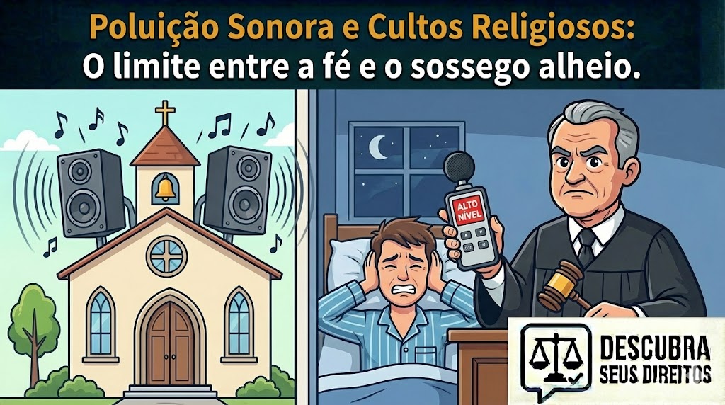 Poluição Sonora e Cultos Religiosos: liberdade de fé tem limite no direito ao sossego?