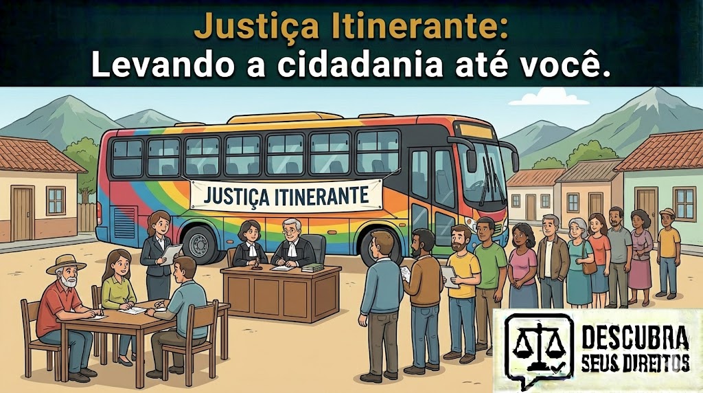 Justiça Itinerante: quando o Judiciário vai até onde o cidadão está