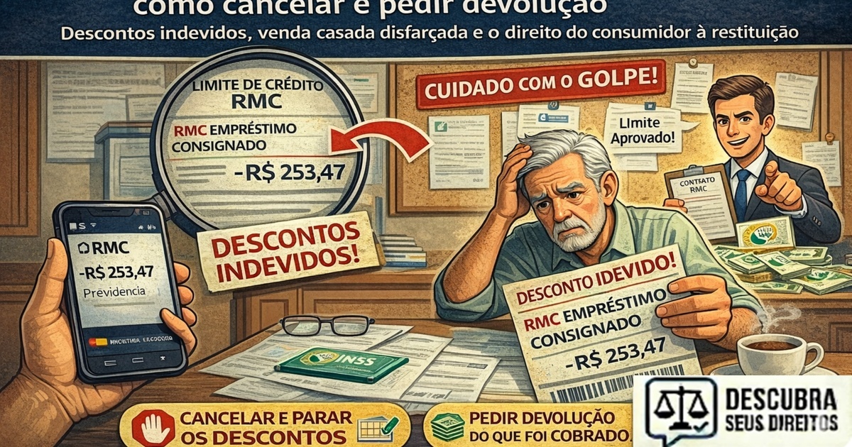 Empréstimo consignado “RMC” que você nunca pediu: como cancelar e pedir devolução