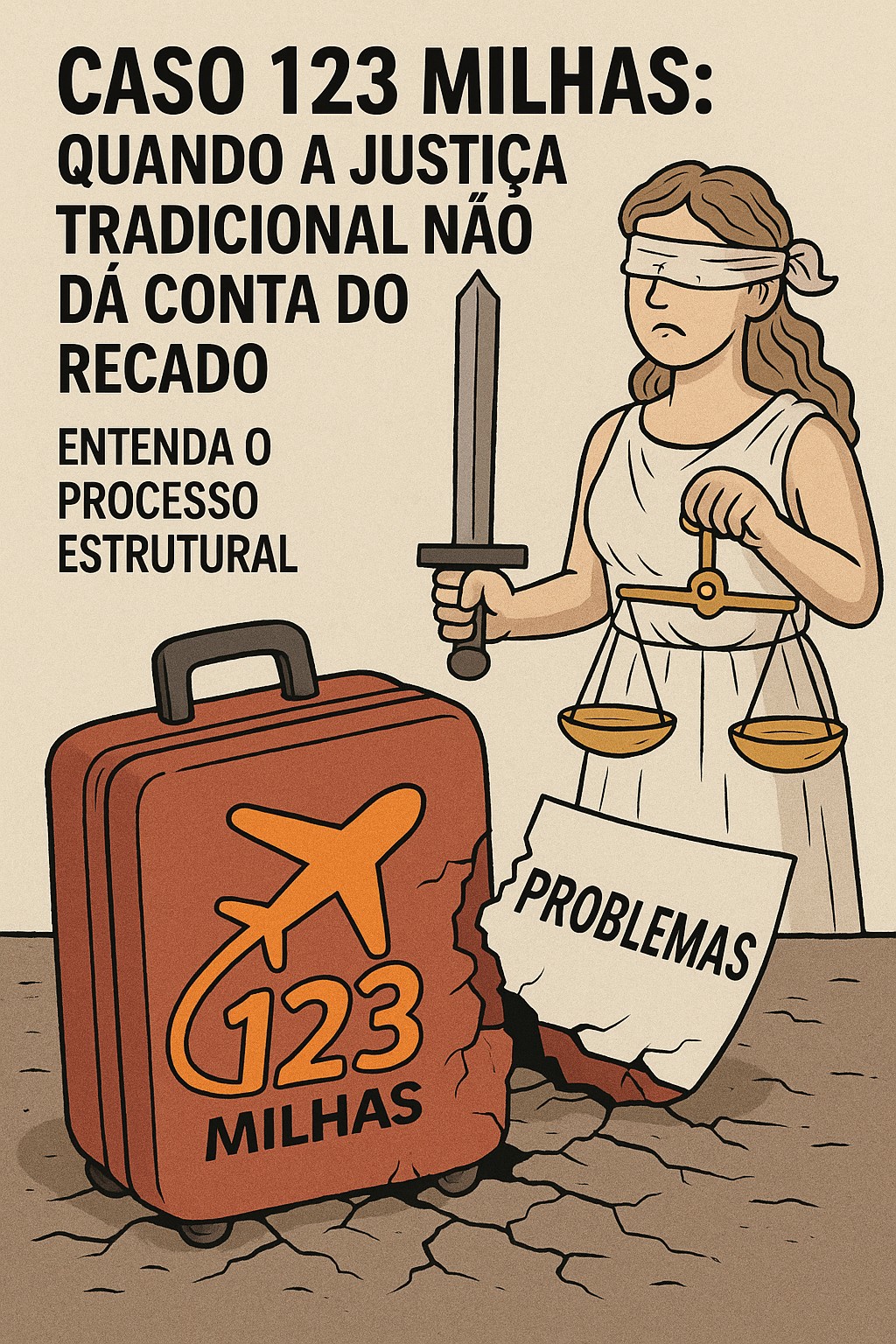 Caso 123 Milhas: Quando a Justiça Tradicional Não Dá Conta do Recado. Entenda o Processo Estrutural
