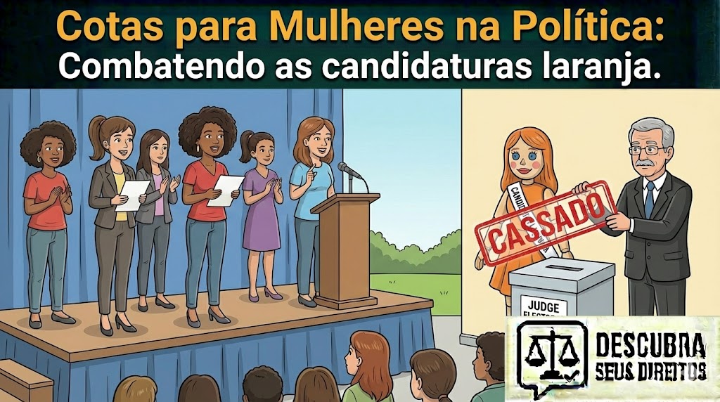 Cotas para Mulheres na Política: fraude com “candidaturas laranja” pode cassar a chapa inteira