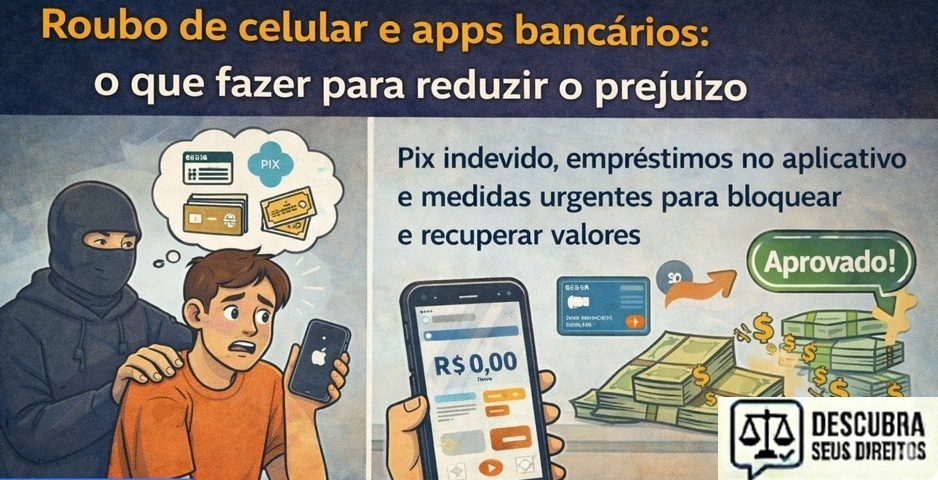 Roubo de celular e apps bancários: o que fazer para reduzir o prejuízo