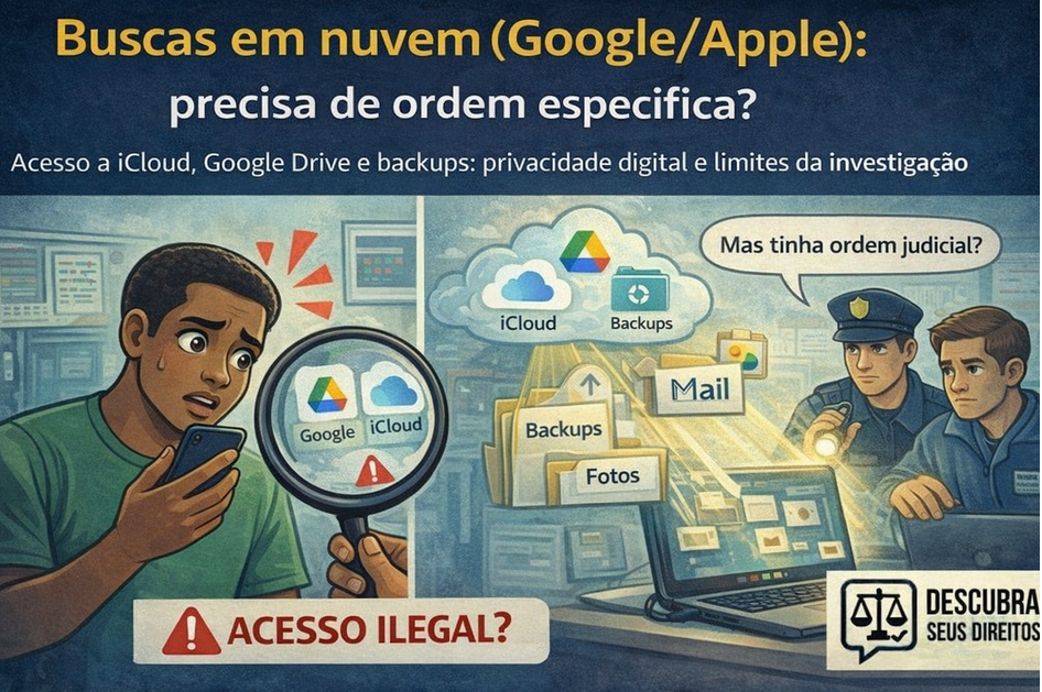 Buscas em nuvem (Google/Apple): precisa de ordem específica?