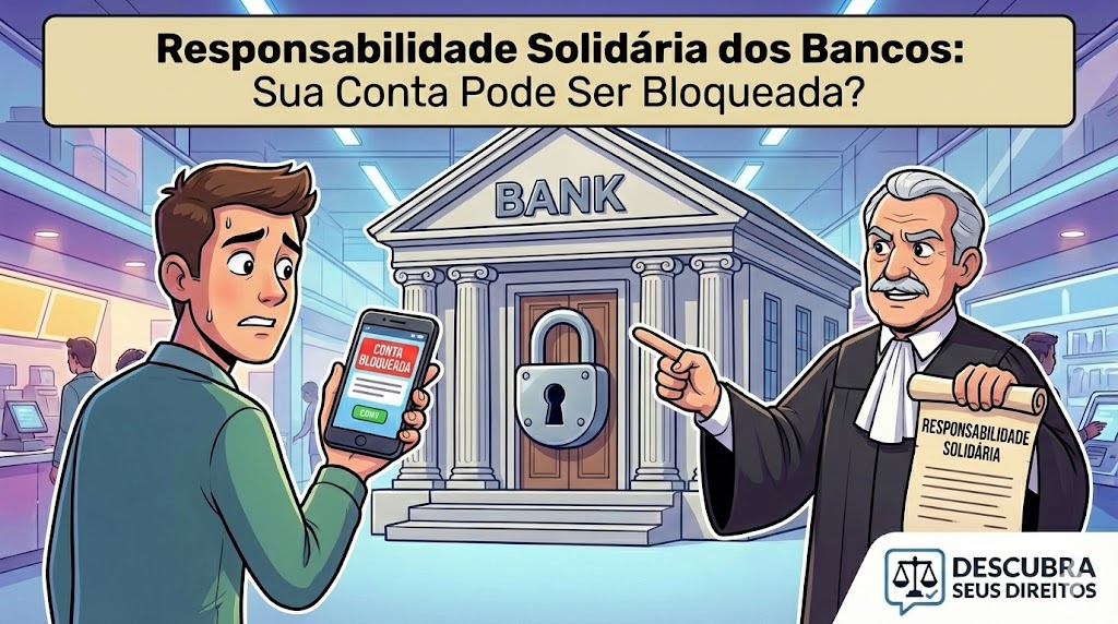 Responsabilidade Solidária dos Bancos: sua conta pode ser bloqueada por dívida de outra pessoa?