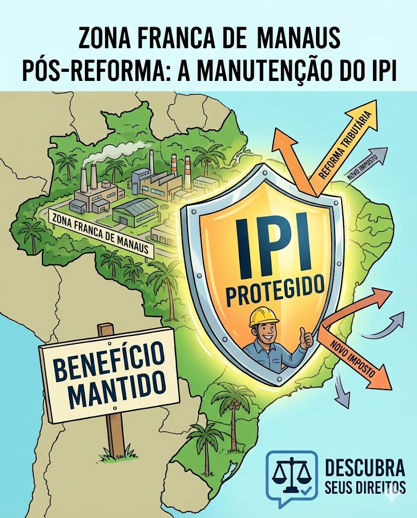 Zona Franca de Manaus pós-reforma: a manutenção do IPI e o que muda com IBS/CBS