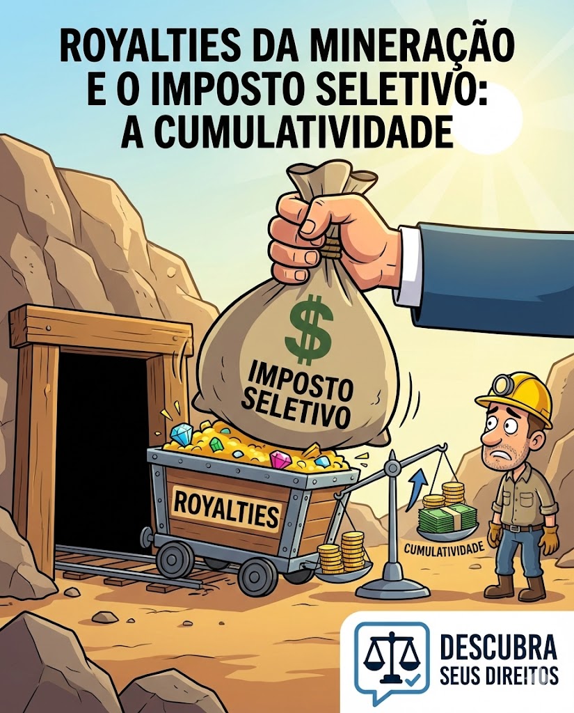 Royalties da mineração e o Imposto Seletivo: a cumulatividade que pode encarecer o setor