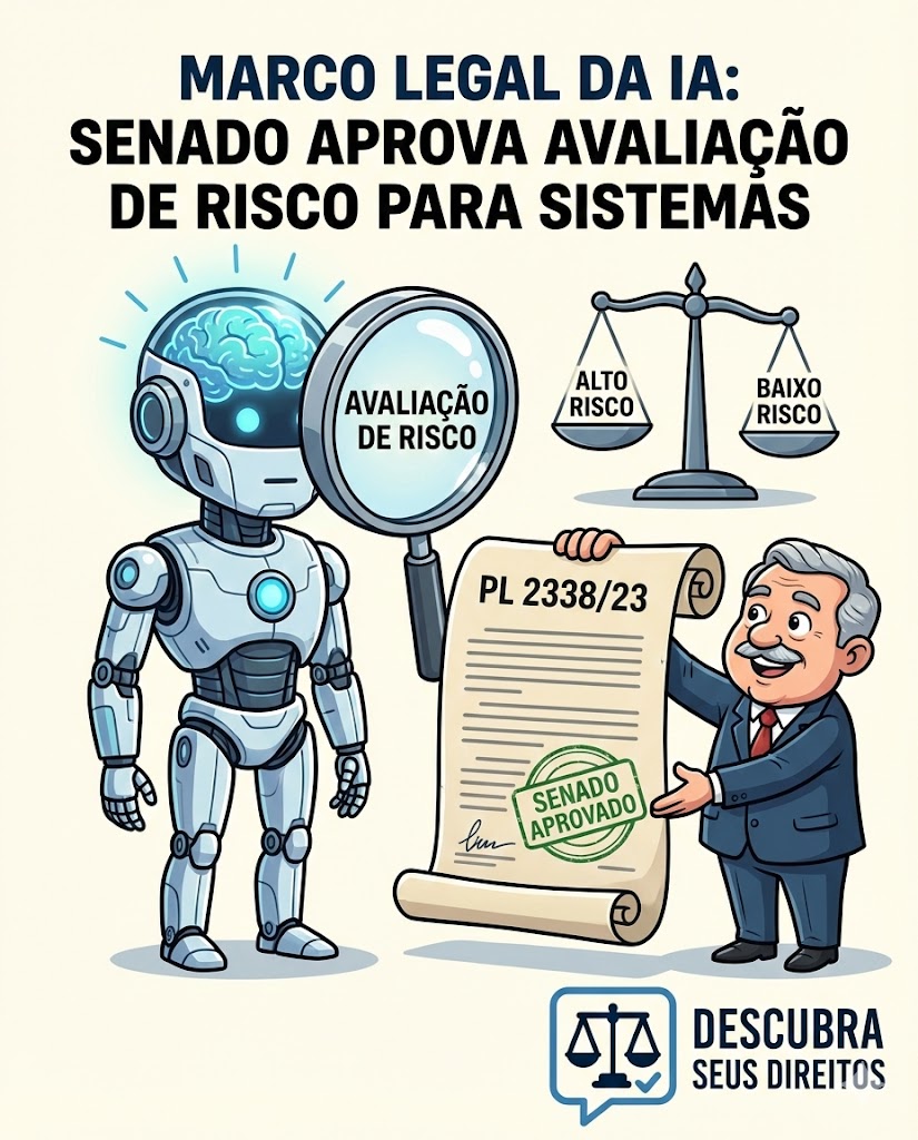 Marco Legal da IA: o Senado aprovou a exigência de “avaliação de risco” para sistemas de inteligência artificial