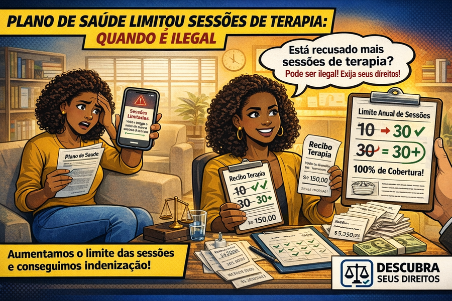 Plano de saúde limitou sessões de terapia: quando é ilegal