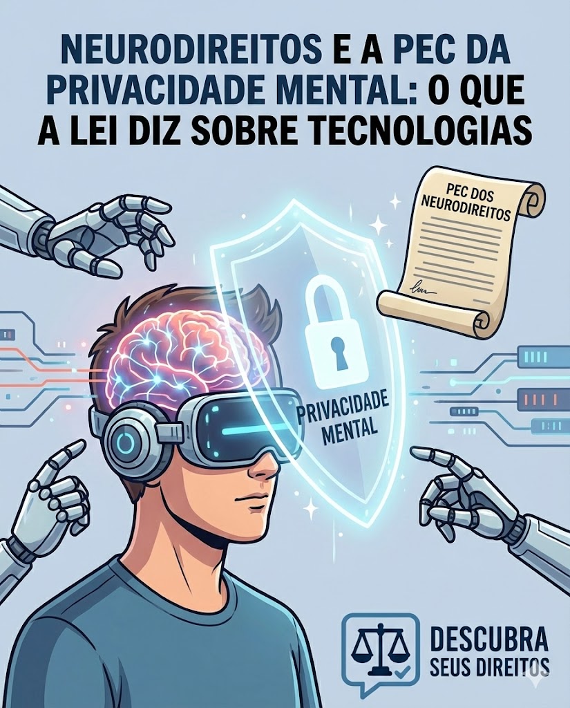 Neurodireitos e a PEC da privacidade mental: o que muda quando a lei protege seus pensamentos