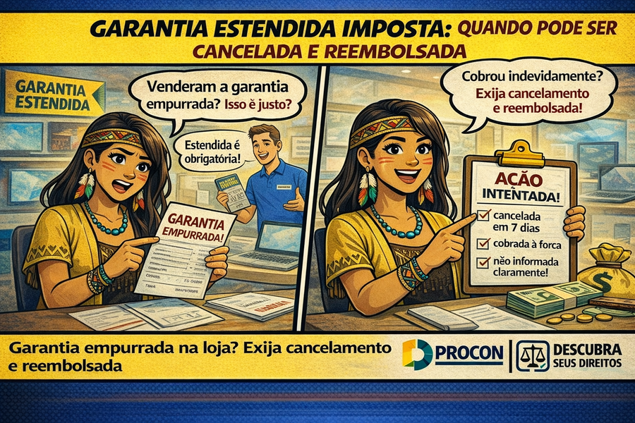 Garantia estendida imposta: quando pode ser cancelada e reembolsada