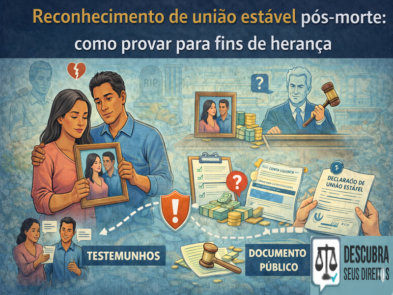 Reconhecimento de união estável pós-morte: como provar para fins de herança
