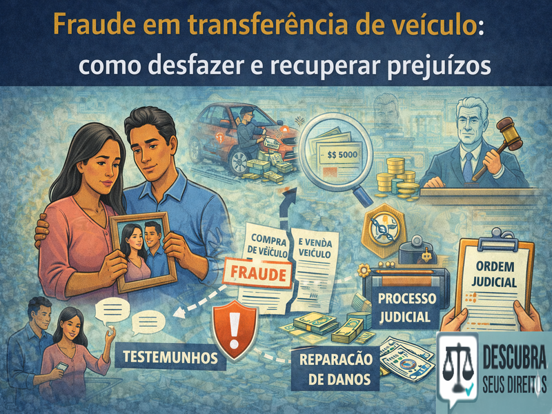 Fraude em transferência de veículo: como desfazer e recuperar prejuízos