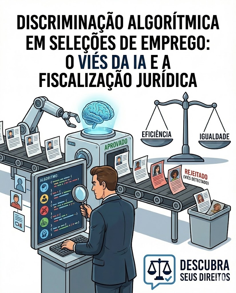 Discriminação Algorítmica em Seleções de Emprego: a IA pode eliminar candidatos sem explicação?