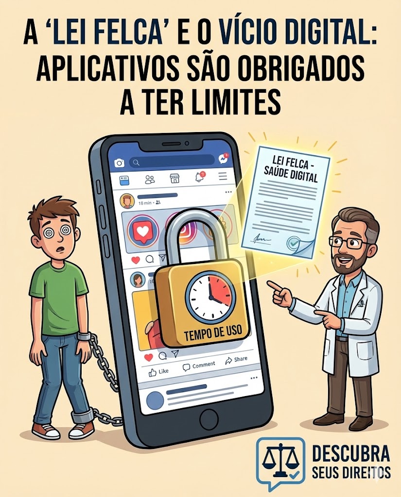 A “Lei Felca” e o vício digital: aplicativos são obrigados a ter ferramentas de controle?