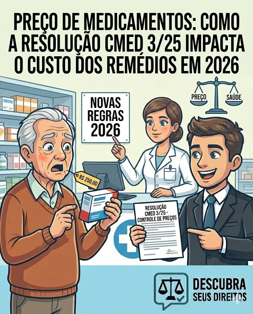 Preço de medicamentos: como a Resolução CMED 3/25 impacta o custo dos remédios em 2026
