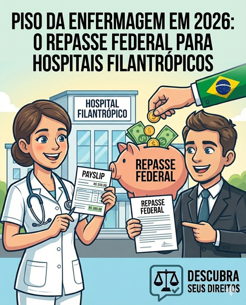 Piso da Enfermagem em 2026: o repasse federal ainda garante pagamento integral?
