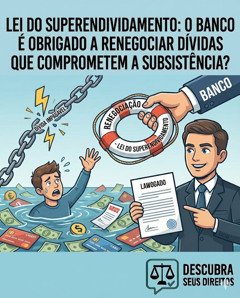 Lei do Superendividamento: o banco é obrigado a renegociar dívidas que o consumidor não consegue mais pagar?