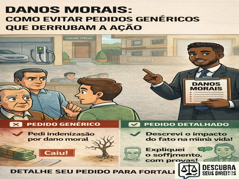 Danos morais: como evitar pedidos genéricos que derrubam a ação