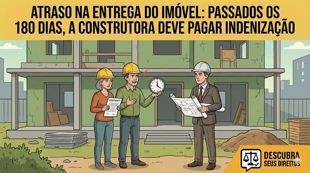 Atraso na entrega do imóvel: passados os 180 dias, a construtora deve pagar indenização?