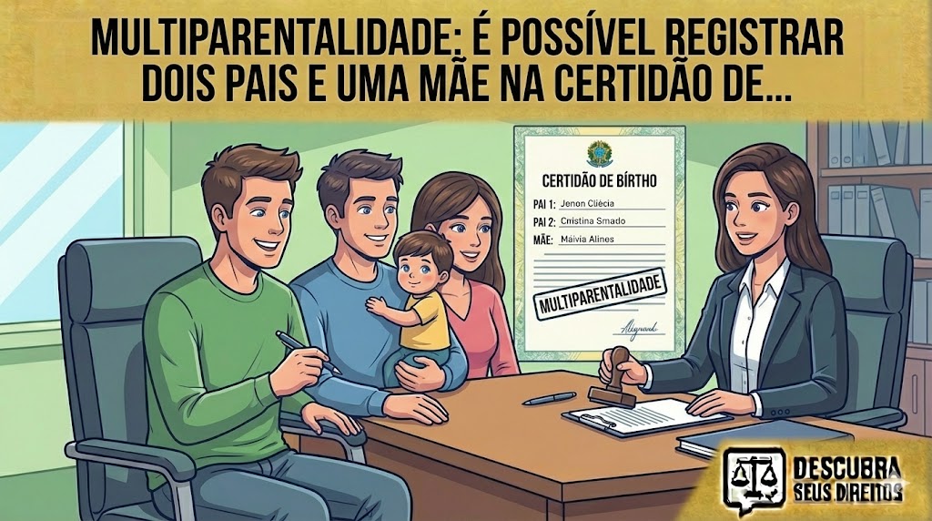 Multiparentalidade: é possível registrar dois pais e uma mãe na certidão de nascimento?