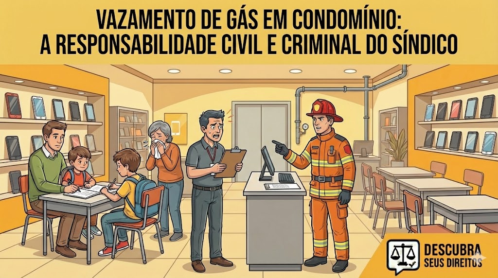 Vazamento de Gás em Condomínio: quem responde civil e criminalmente quando ocorre um acidente?