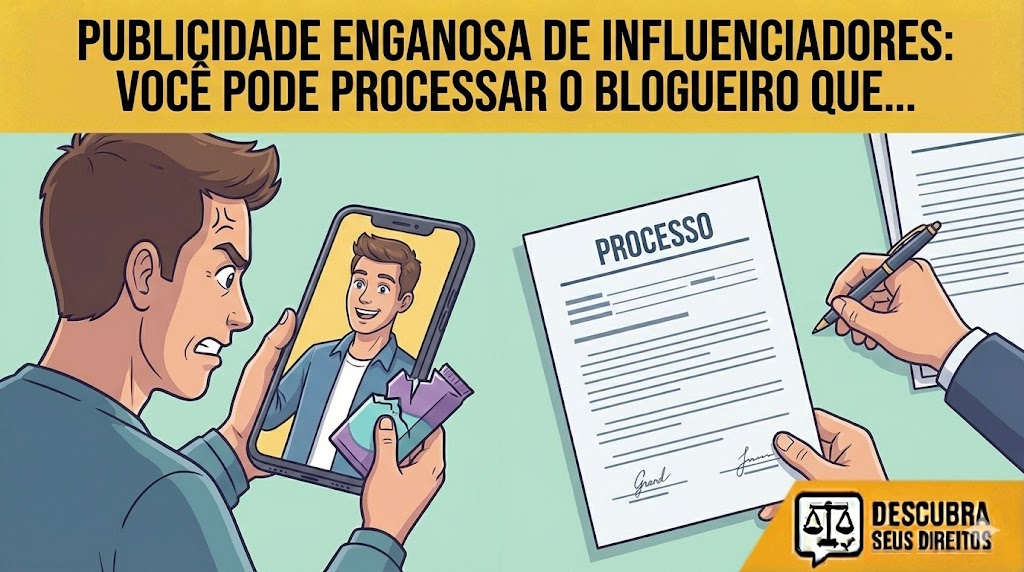Publicidade Enganosa de Influenciadores: é possível processar o criador de conteúdo pela propaganda que induz ao erro?