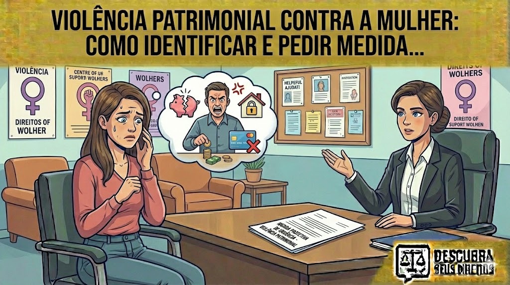 Violência patrimonial contra a mulher: como identificar e pedir proteção judicial