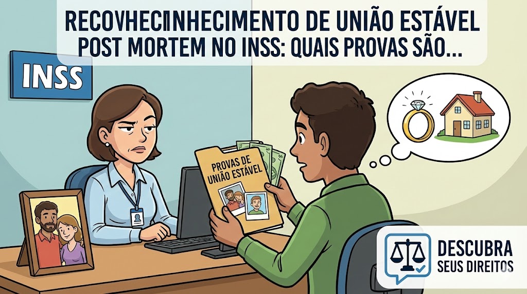 Reconhecimento de união estável post mortem no INSS: quais provas são exigidas